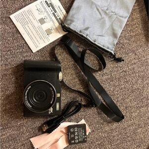 4K Digital Camera with Accessories - Black